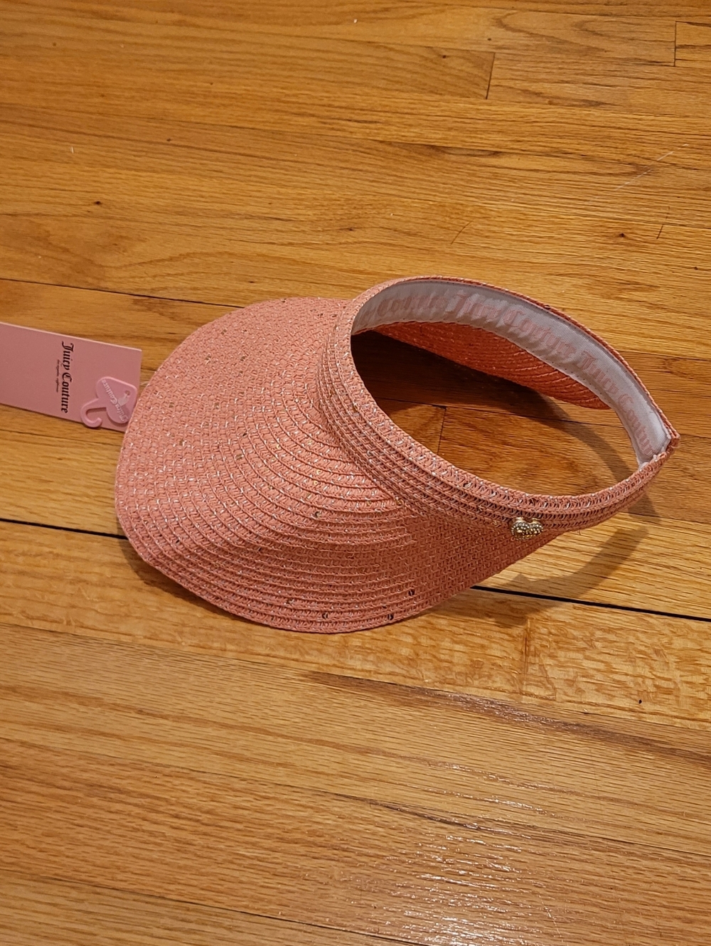 Juicy Couture Pink Sun Visor